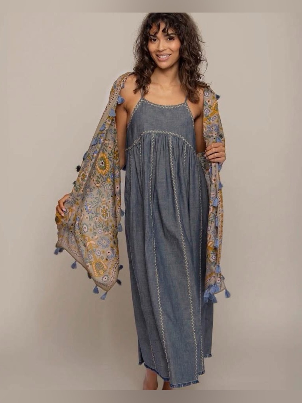 Natural Life Erin Boho Dress Small NWOT